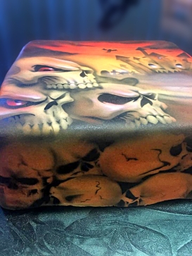 Airbrushed Cake