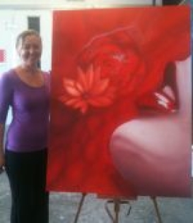 Course - Vicky and red canvas 150