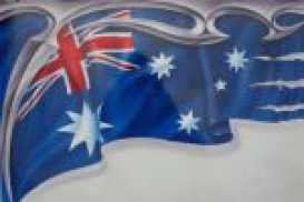 Course - Aussie flag 150
