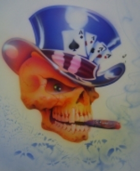 Courses - Skull head and cig 150