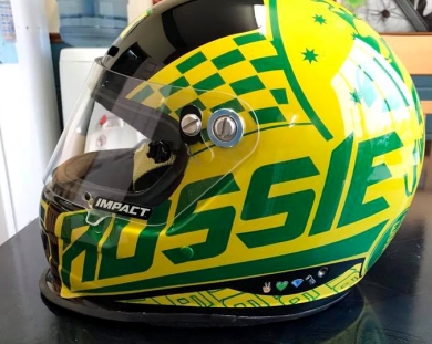 Airbrushed Helmet