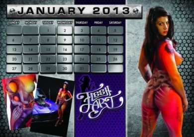 Body Painting calendar