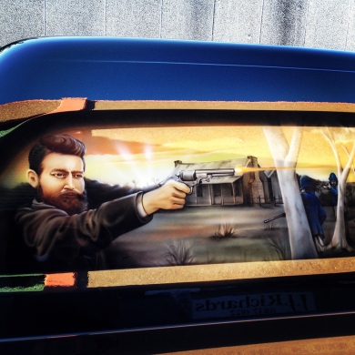 Airbrushed Car