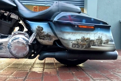 Army Tribute Bike