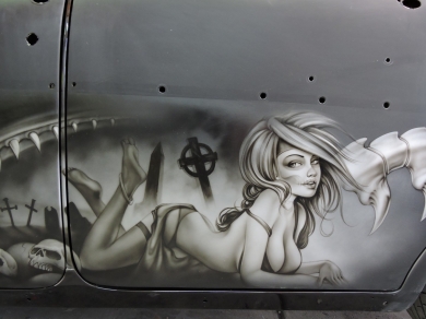 '56 Chevy - Skull Graphics