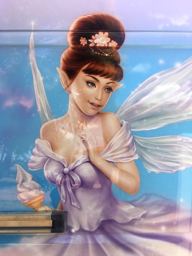 Airbrushed ice Cream Van