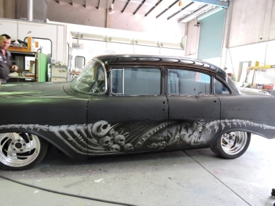 '56 Chevy - Skull Graphics