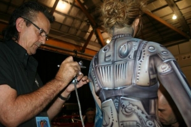 Robotic body painting