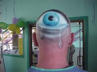 body painting the EYE