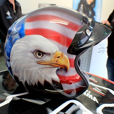 Airbrushed Helmet