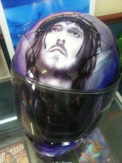 Helmet - Religious Themed