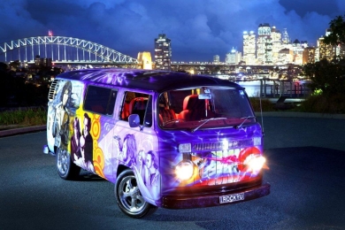 Kombi - City Scene