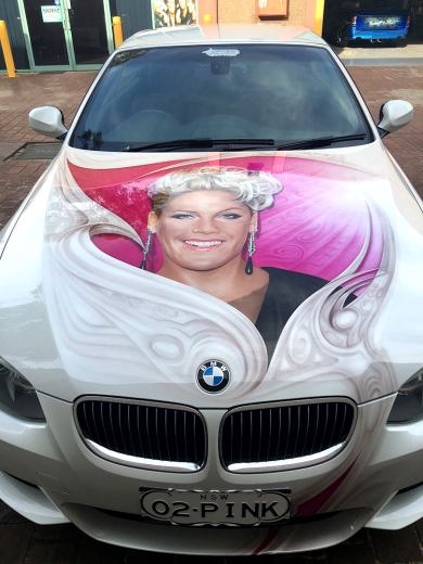 Pink - Car
