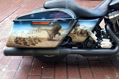 Army Tribute Bike