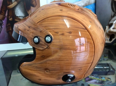 Airbrushed Helmet