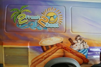 Promotional - ICE CREAM & FOOD VAN Airbrushed
