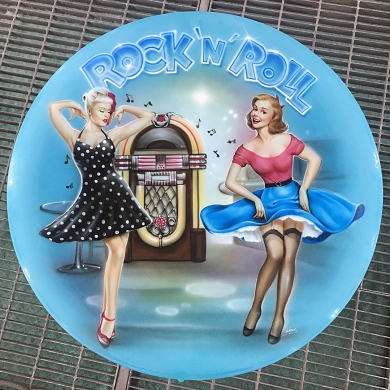 Airbrushed Wheel Cover