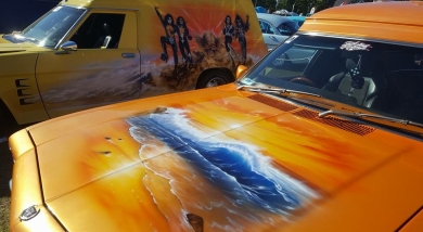 Airbrushed Panel Van - Enigma