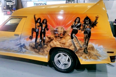 Airbrushed Panel Van - Enigma