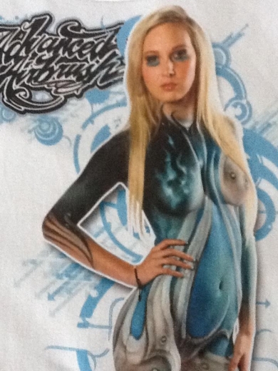 Body painting calendar