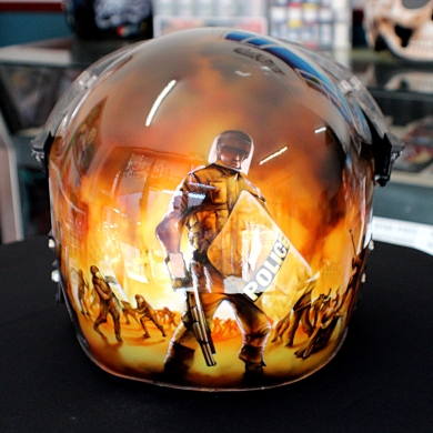 Airbrushed Helmet