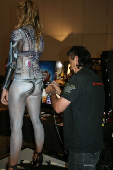 Body painting robotic
