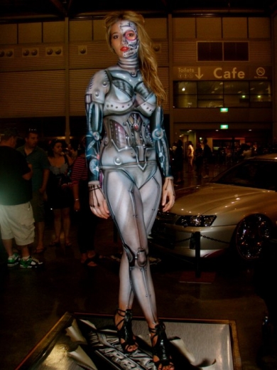 Robotic Body painting