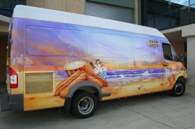 Promotional - ICE CREAM & FOOD VAN Airbrushed