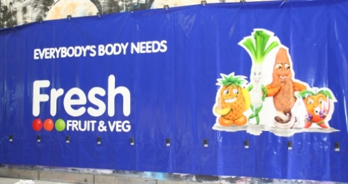 Trucck - Curtain for Fresh fruit & Veg