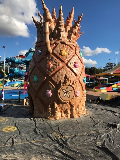 Rides pineapple finished