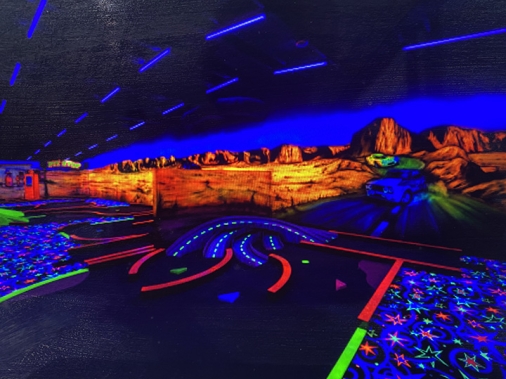 Indoor Putt Putt Art