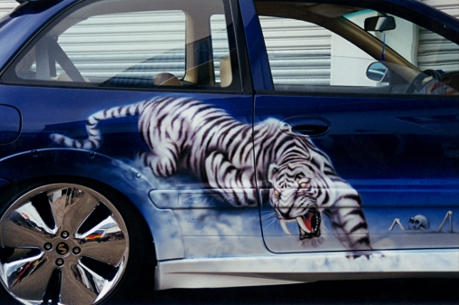 Airbrushed Car early 2000s