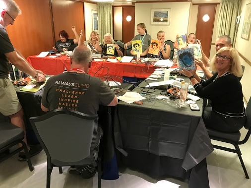 Airbrush Workshop P&O Cruise