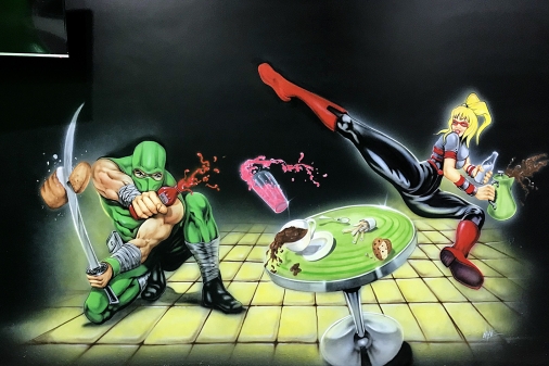 Flipout Mural