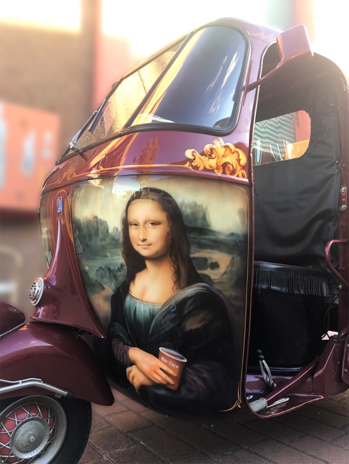 Airbrushed Food Vehicle