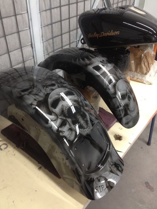 Bike - Skull and Bones Theme