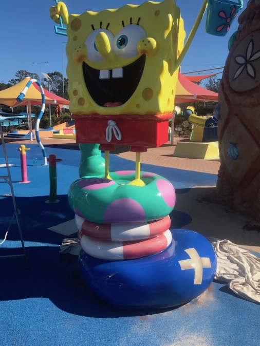 Rides, sponge bob refurb