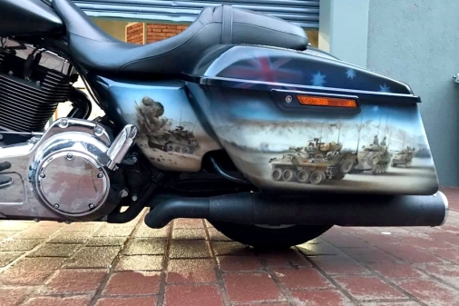 Army Tribute Bike
