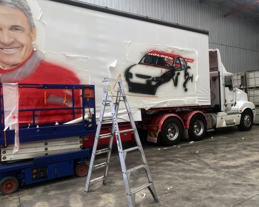 Peter Brock truck