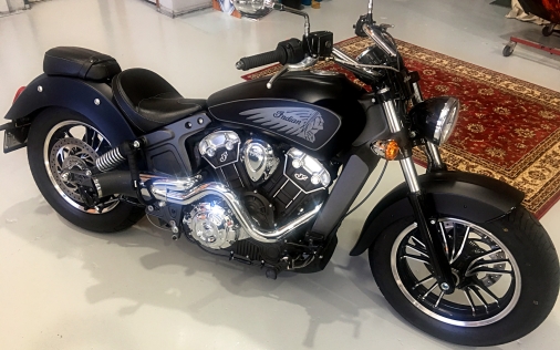 Indian themed Bike