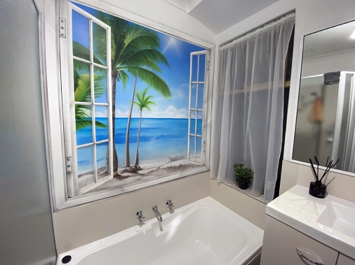 Bathroom Mural