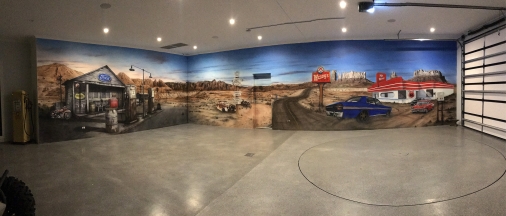 Garage Wall Mural