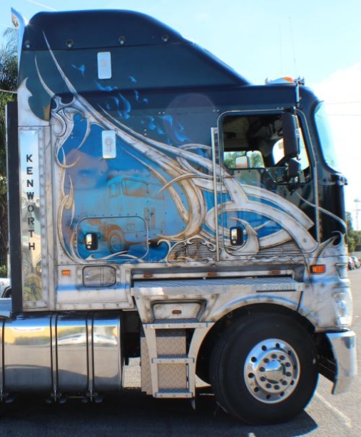 Truck - blades close up