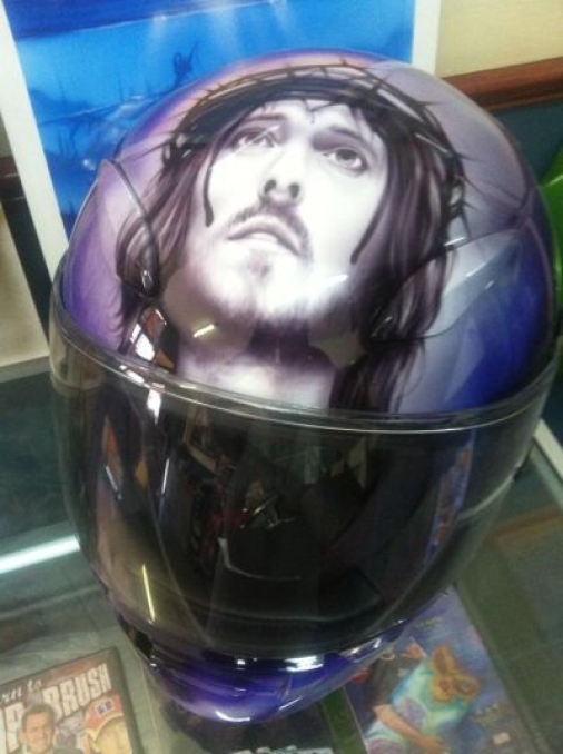 Helmet - Religious Themed