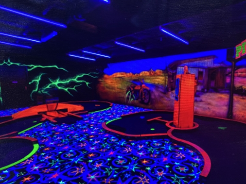 Indoor Putt Putt Art