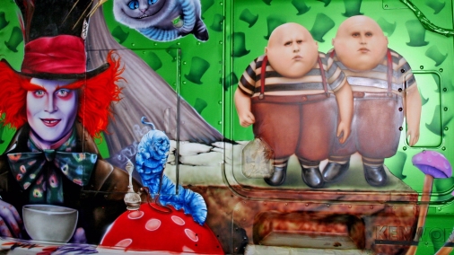 Airbrushed Truck
