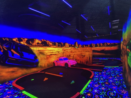 Indoor Putt Putt Art