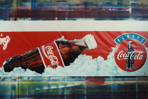 Airbrushed signage early '90s