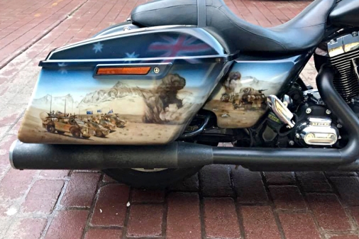 Army Tribute Bike