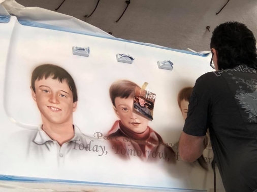 Reece Tribute Artwork - In Production